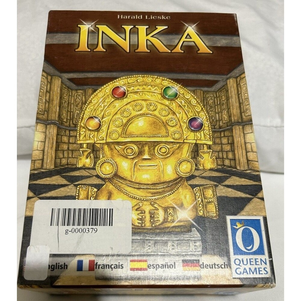 Queen Games INKA Strategy Board Game 2-4 Players Age 8+ Multi-Language (2003)